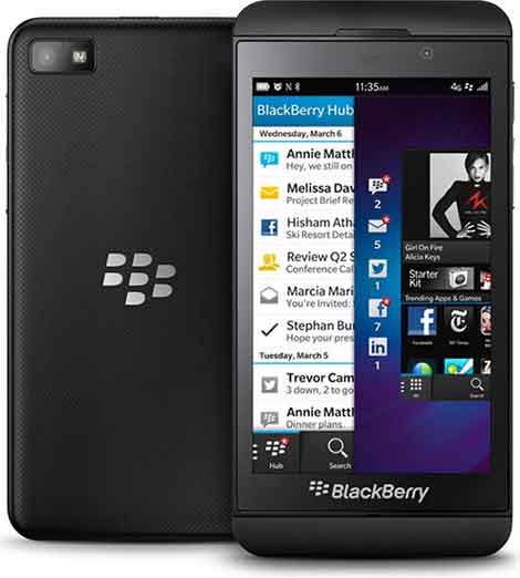معرفی بهترین گوشی ؛ گوشی موبایل بلک بری blackberry z10