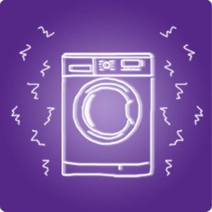 لرزش شدید و تکان خوردن ماشین لباسشویی چیست علت و آموزش رفع