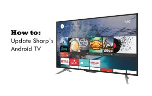 آموزش آپدیت و بروزرسانی تلویزیون شارپ Sharp