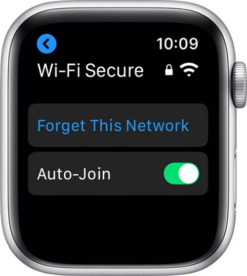 نحوه اتصال اپل واچ Apple Watch به Wi-Fi