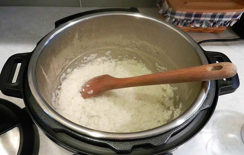 نحوه پخت برنج در زودپز Pressure Cooker
