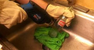 نحوه سوراخ کردن شیشه با دریل