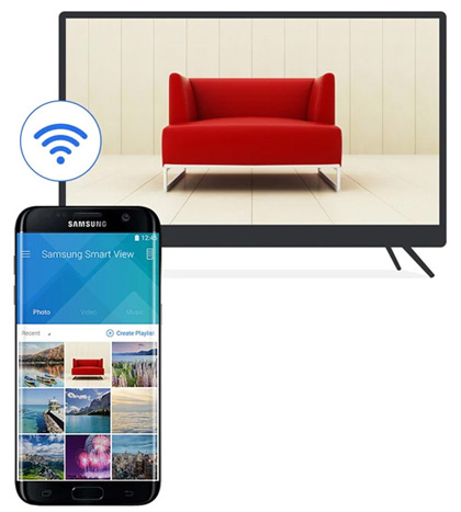 تنظیمات بلوتوث تلویزیون Samsung