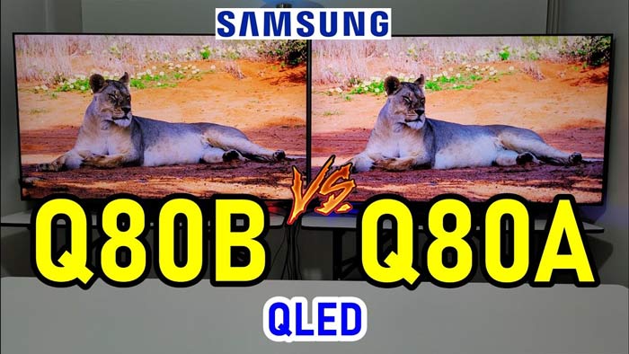 مقایسه تلویزیون سامسونگ کیولد Q80A و Q80B ، بررسی تفاوت ها 