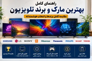بهترین مارک تلویزیون %currentyear% کدام است؟ مقایسه خرید 9 برند برتر